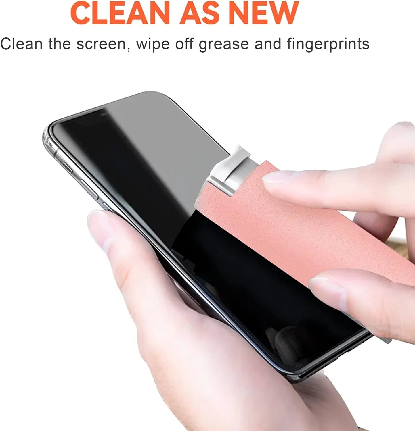 Screen Cleaner Spray 2 in 1 (No liquid) - Clean Screen